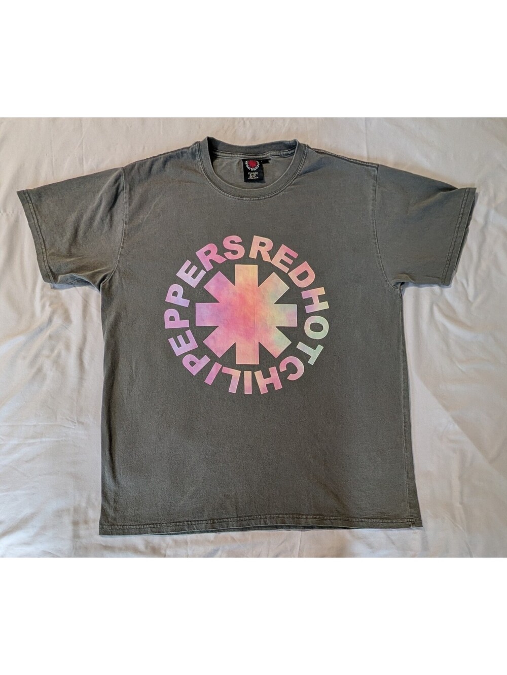 Red Hot Chili Peppers Unlimited Love World Tour 2024 T-Shirt Gray Size XL
